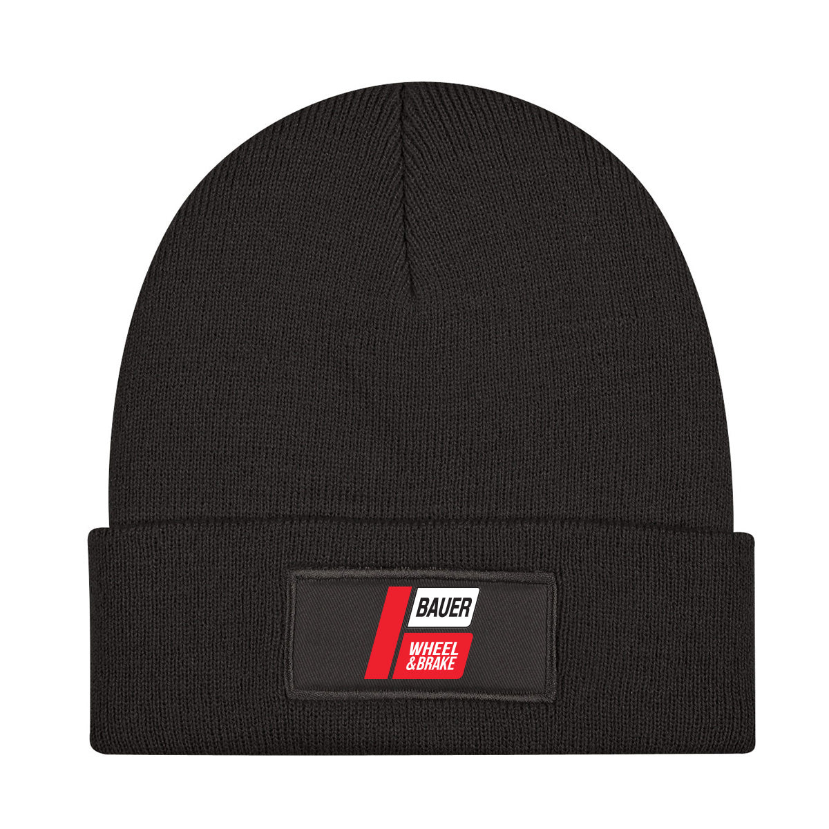 Patch rPET Knit Beanie With Cuff - Wheel & Brake