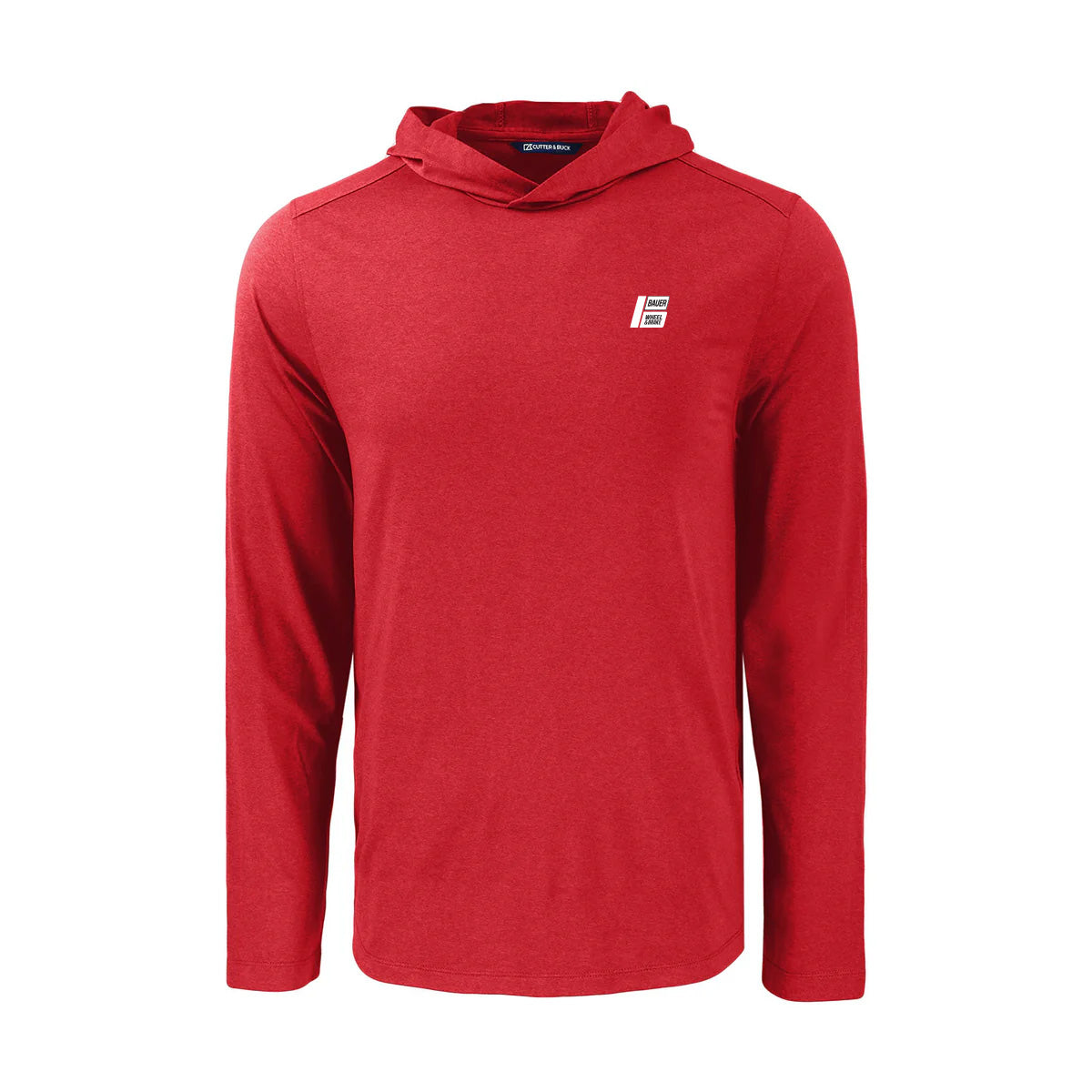 Cutter & Buck Coastline Epic Comfort Eco Recycled Mens Hooded Shirt - Wheel & Brake