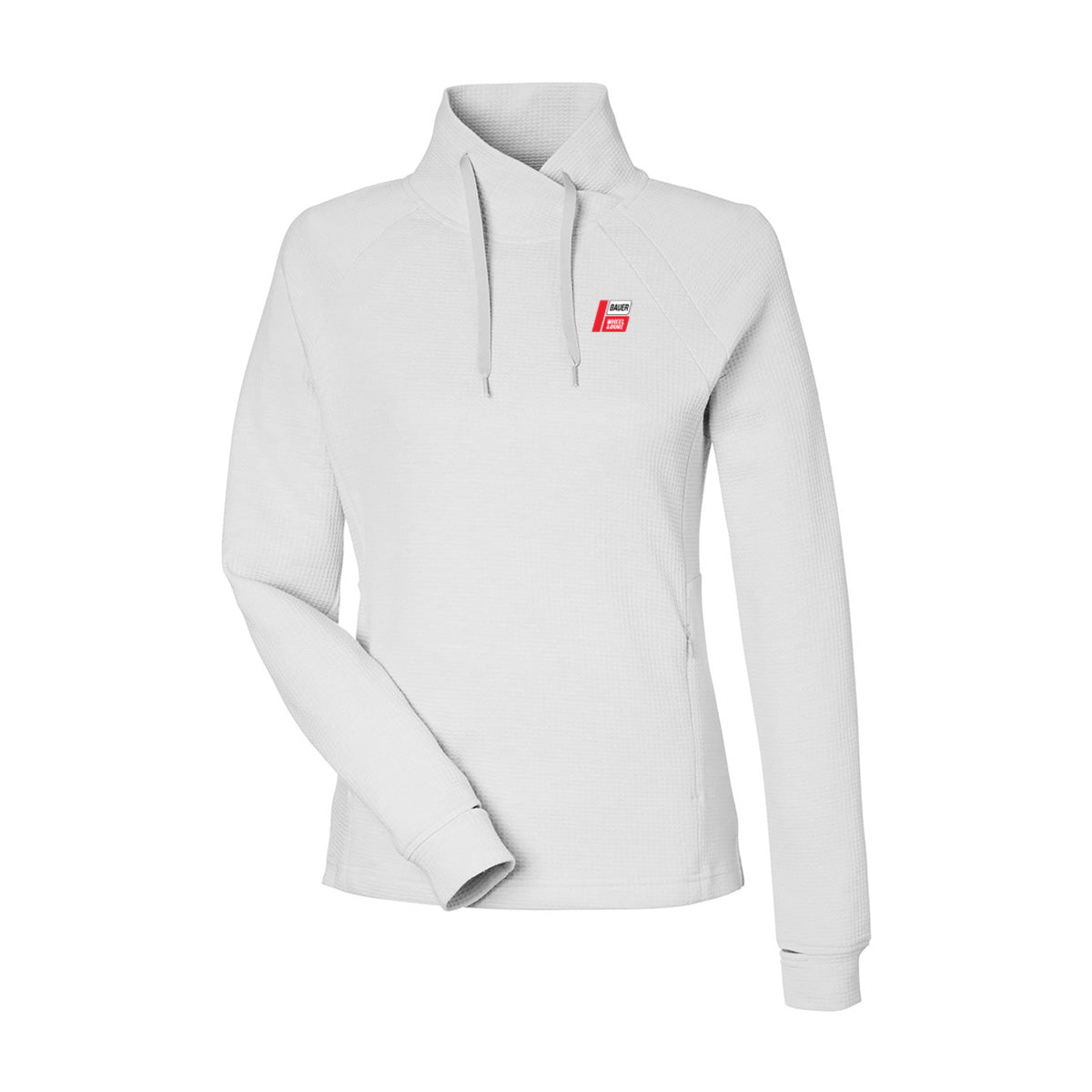 Women's Rhythm Waffle Cross-Neck Pullover - Wheel & Brake