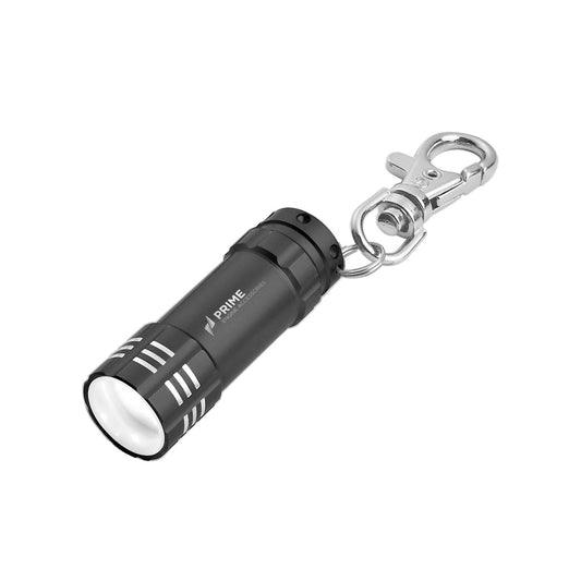 Mini Aluminum LED Flashlight With Key Clip - Prime Engine