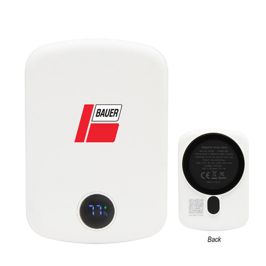 15W Mag Max Wireless Charger Power Bank - Bauer