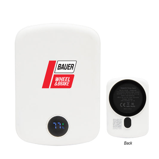 15W Mag Max Wireless Charger Power Bank - Wheel & Brake