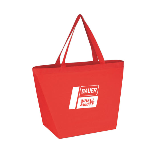 Non-Woven Budget Shopper Tote Bag - Wheel & Brake