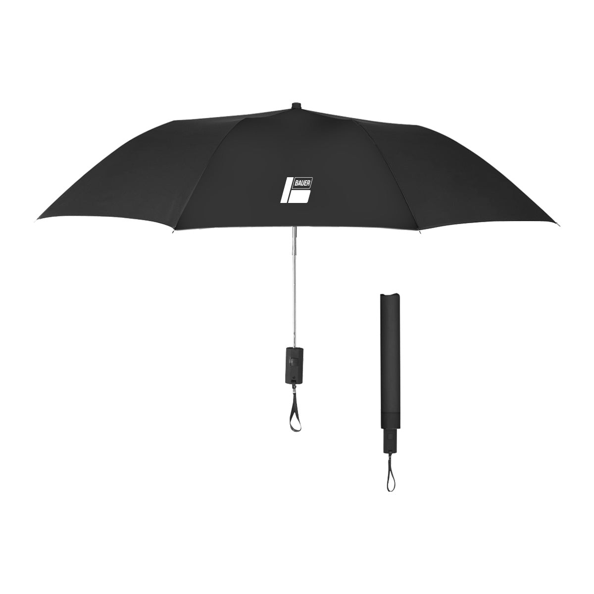 44" Arc Automatic Open Telescopic Folding Umbrella - Bauer