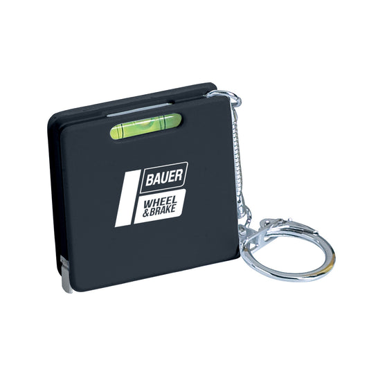 Square Level Tape Measure Key Tag - Wheel & Brake