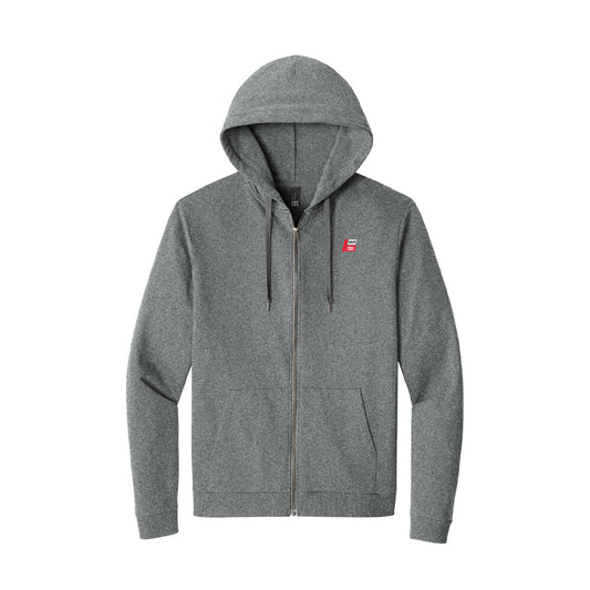 District® Perfect Tri® Fleece Full-Zip Hoodie - Wheel & Brake