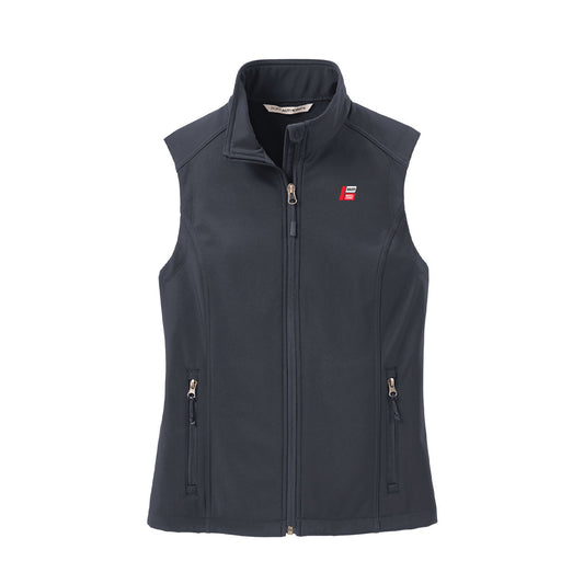 Port Authority® Women's Core Soft Shell Vest - Wheel & Brake