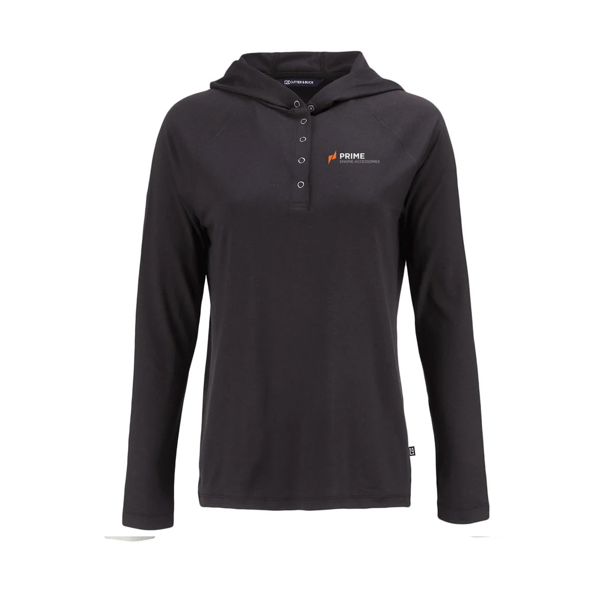 Cutter & Buck Coastline Epic Comfort Recycled Womens Hooded Shirt - Prime Engine