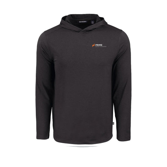 Cutter & Buck Coastline Epic Comfort Eco Recycled Mens Hooded Shirt - Prime Engine