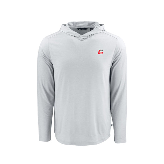 Cutter & Buck Coastline Epic Comfort Eco Recycled Mens Hooded Shirt - Wheel & Brake