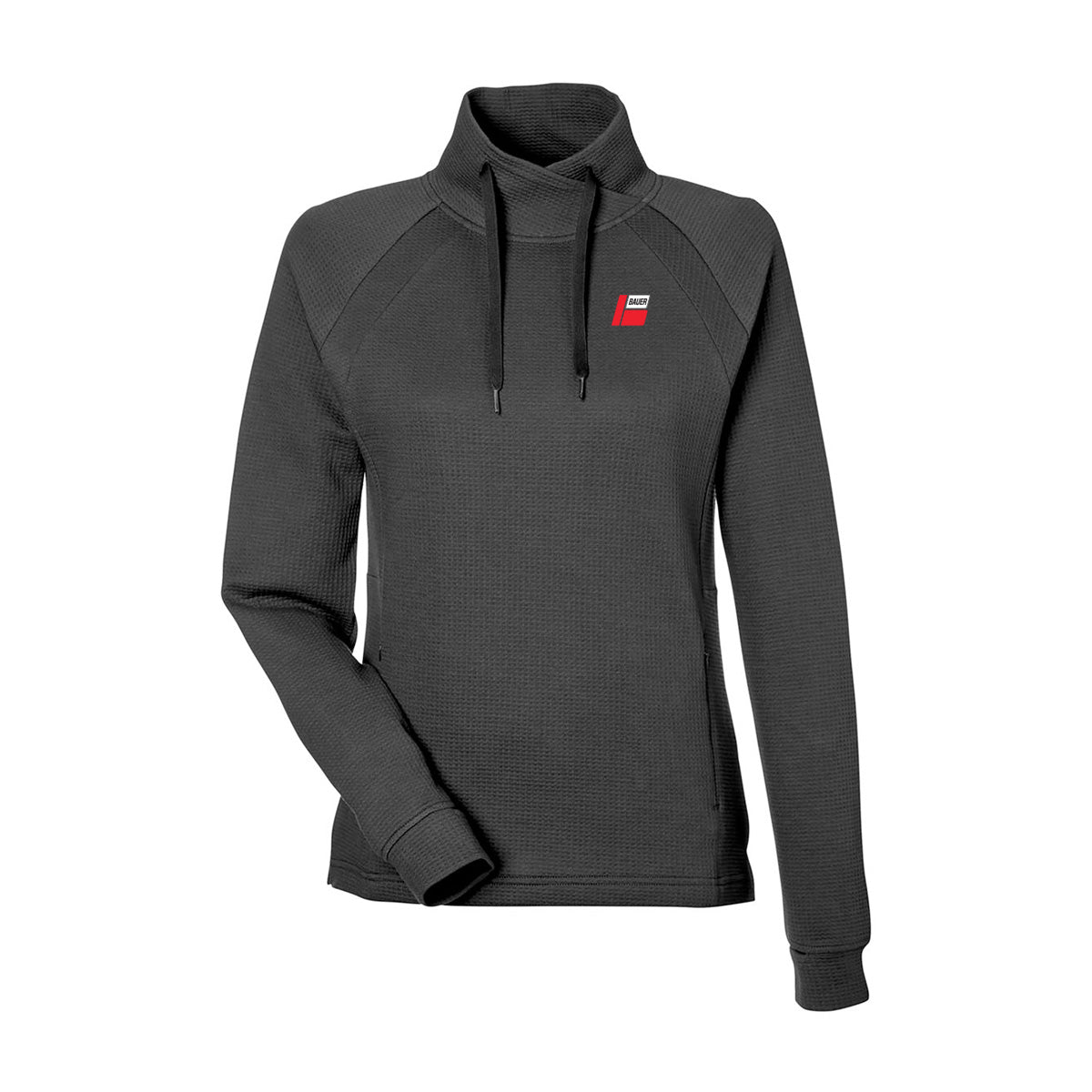 Women's Rhythm Waffle Cross-Neck Pullover - Bauer