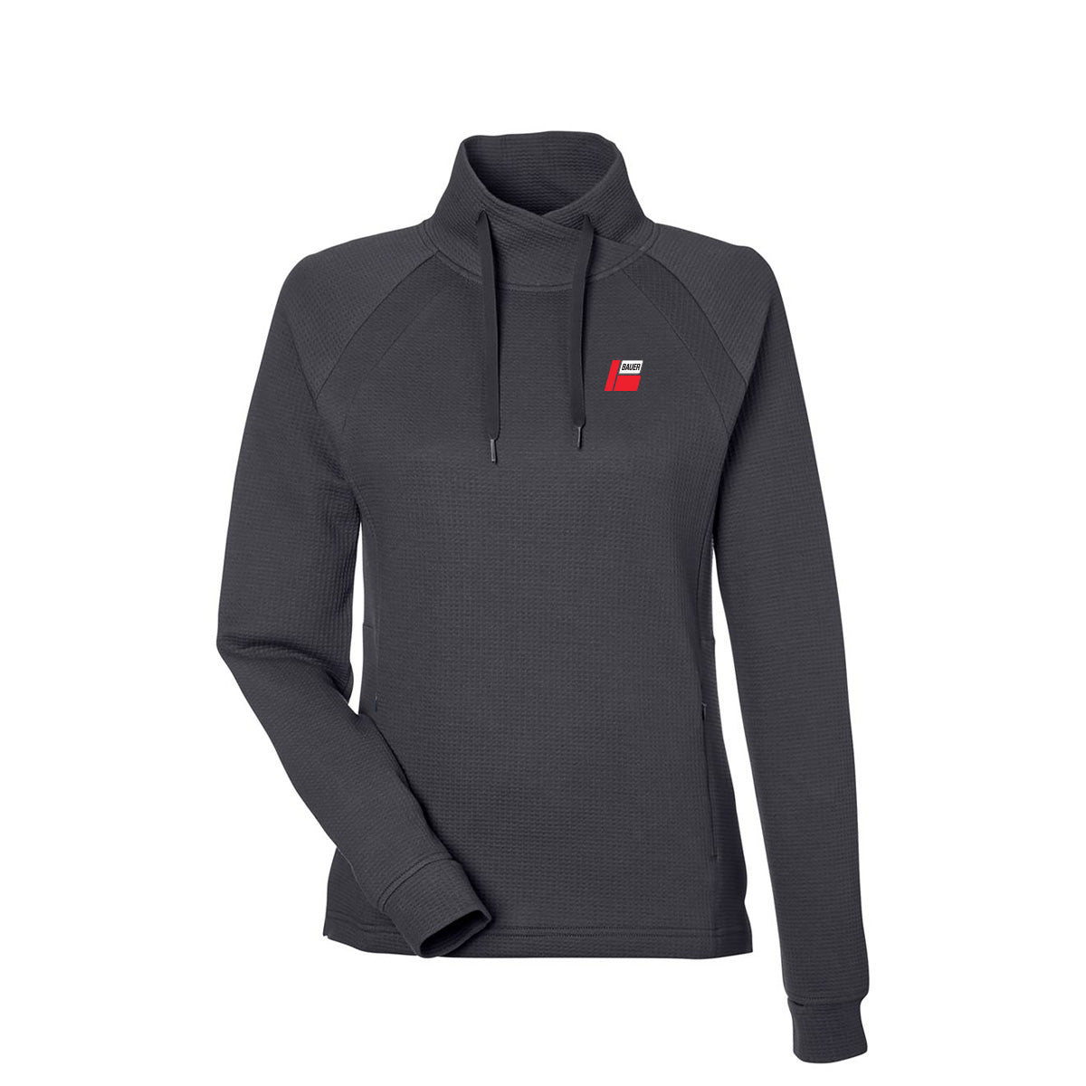 Women's Rhythm Waffle Cross-Neck Pullover - Bauer