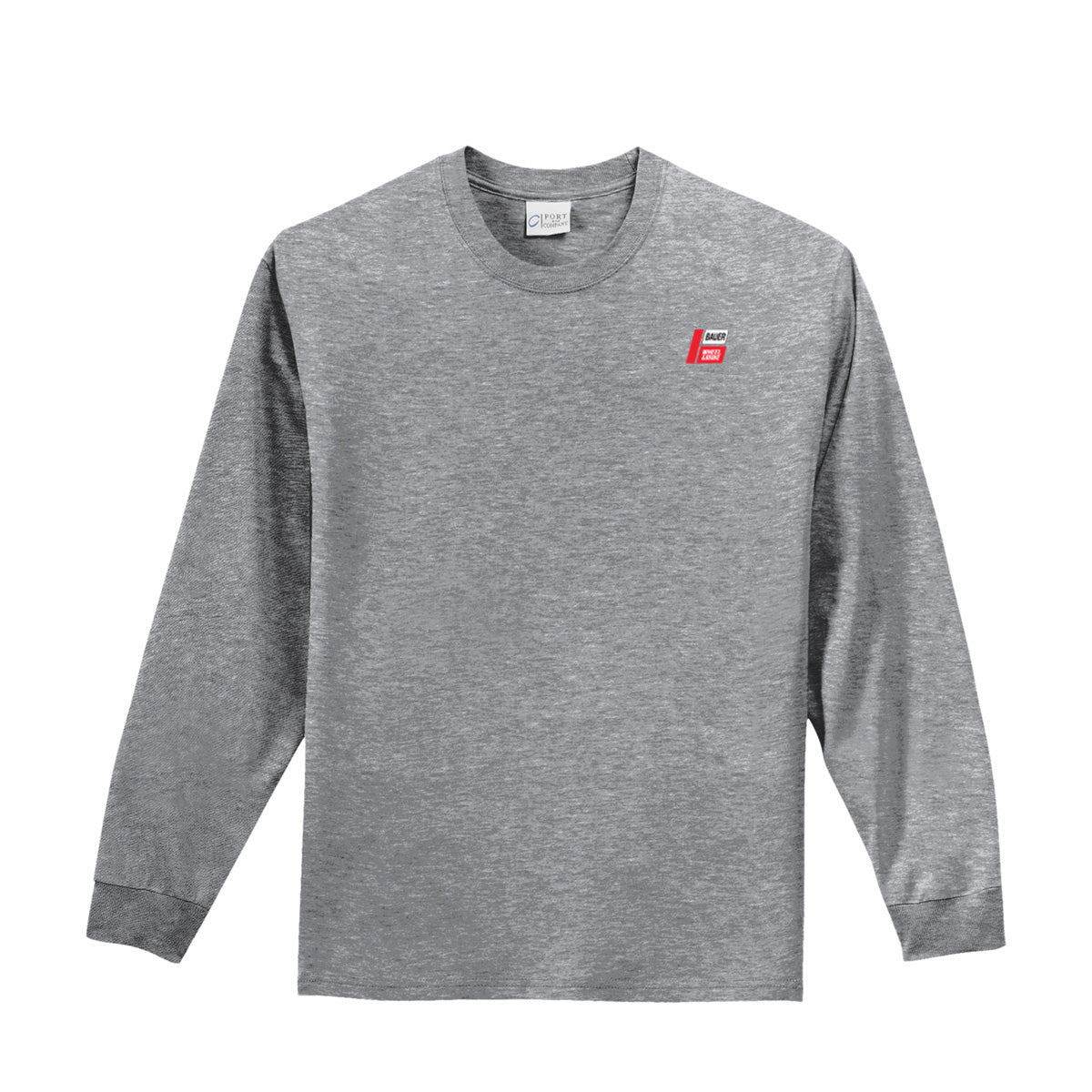 Port & Co™ Long Sleeve Essential Tee - Wheel & Brake