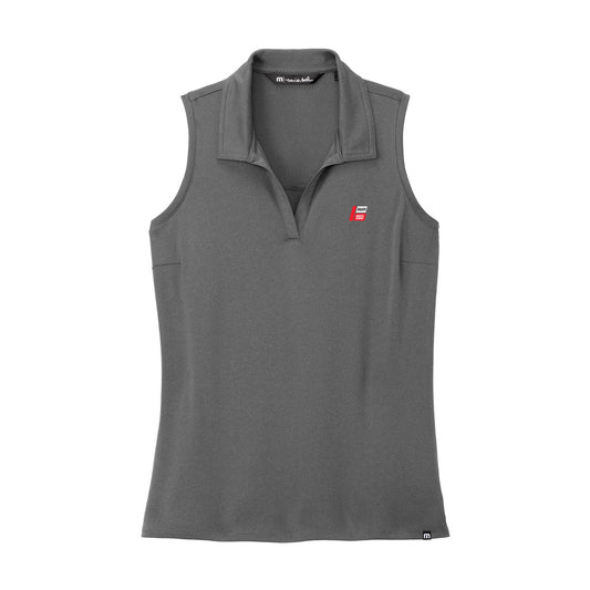 TravisMathew Women's Coto Performance Sleeveless Polo - Wheel & Brake